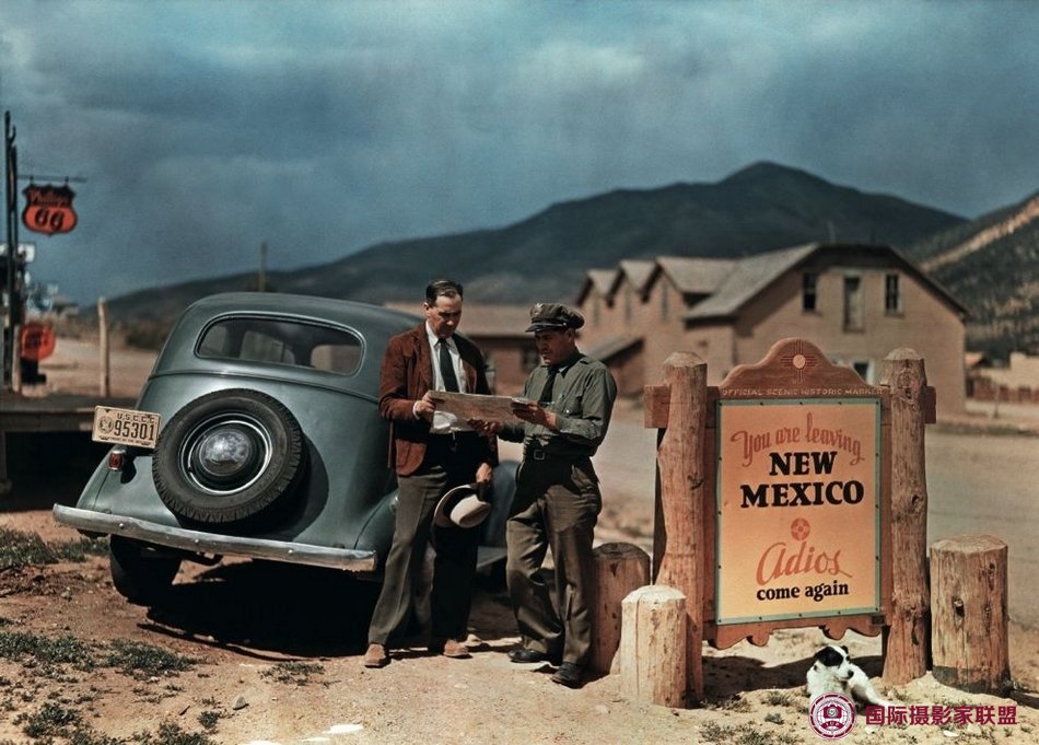 1939年，照片由路易斯·马登 （Luis Marden）拍摄于美国新墨西哥州。